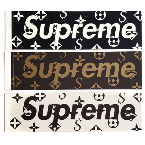 louis vuitton supreme stickers|Louis Vuitton stickers for nails.